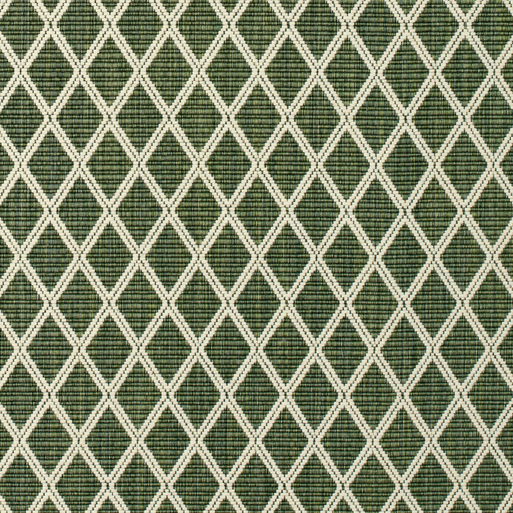 Cancale Woven - Emerald Emerald By Brunschwig & Fils | Diamond Geometric Upholstery