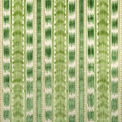 Samples and Purchasing available for Bayeaux Velvet - Fern Green By Brunschwig & Fils | Chaumont Velvets |Ikat/Southwest/Kilims Stripes Upholstery Velvet at Designer Wallcoverings and Fabrics