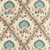 Samples and Purchasing available for Loire Print - Jewel Multi By Brunschwig & Fils | Louverne | Botanical & Floral Multipurpose Print at Designer Wallcoverings and Fabrics