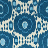 Samples and Purchasing available for Mayenne Print - Blue Blue By Brunschwig & Fils | Louverne |Global Ikat/Southwest/Kilims Multipurpose Print at Designer Wallcoverings and Fabrics