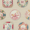 Samples and Purchasing available for Bonchamp Print - Red Multi By Brunschwig & Fils | Louverne |Botanical & Floral Novelty Multipurpose Print at Designer Wallcoverings and Fabrics