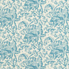 Samples and Purchasing available for Weymouth Print - Aqua Turquoise By Brunschwig & Fils | Manoir | Botanical & Floral Multipurpose Print at Designer Wallcoverings and Fabrics
