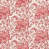 Samples and Purchasing available for Weymouth Print - Red Red By Brunschwig & Fils | Manoir | Botanical & Floral Multipurpose Print at Designer Wallcoverings and Fabrics