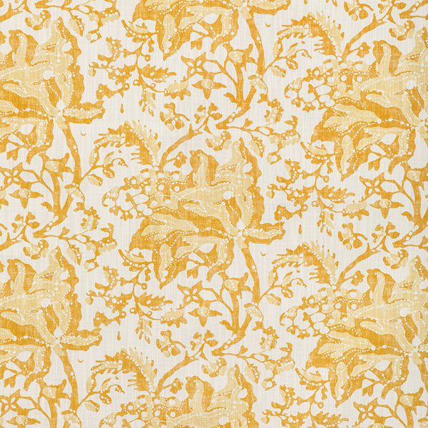 Weymouth Print - Canary Yellow By Brunschwig & Fils | Manoir | Botanical & Floral Multipurpose Print