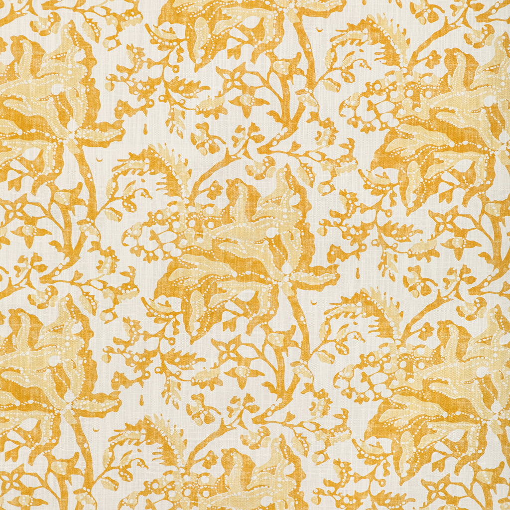 Weymouth Print - Canary Yellow By Brunschwig & Fils | Manoir | Botanical & Floral Multipurpose Print
