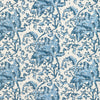 Samples and Purchasing available for Weymouth Print - Indigo Blue By Brunschwig & Fils | Manoir | Botanical & Floral Multipurpose Print at Designer Wallcoverings and Fabrics