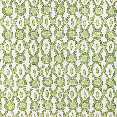 Samples and Purchasing available for Galon Print - Leaf Green By Brunschwig & Fils | Manoir | Small Scale Multipurpose Print at Designer Wallcoverings and Fabrics
