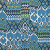 Samples and Purchasing available for Bonnieux Print - Blue/Leaf Blue By Brunschwig & Fils | Manoir | Ikat/Southwest/Kilims Multipurpose Print at Designer Wallcoverings and Fabrics