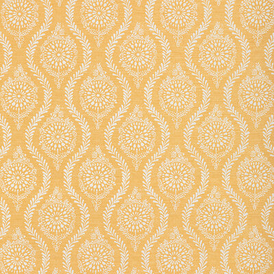 Samples and Purchasing available for Marindol Print - Canary Yellow By Brunschwig & Fils | Manoir | Paisley Multipurpose Print at Designer Wallcoverings and Fabrics