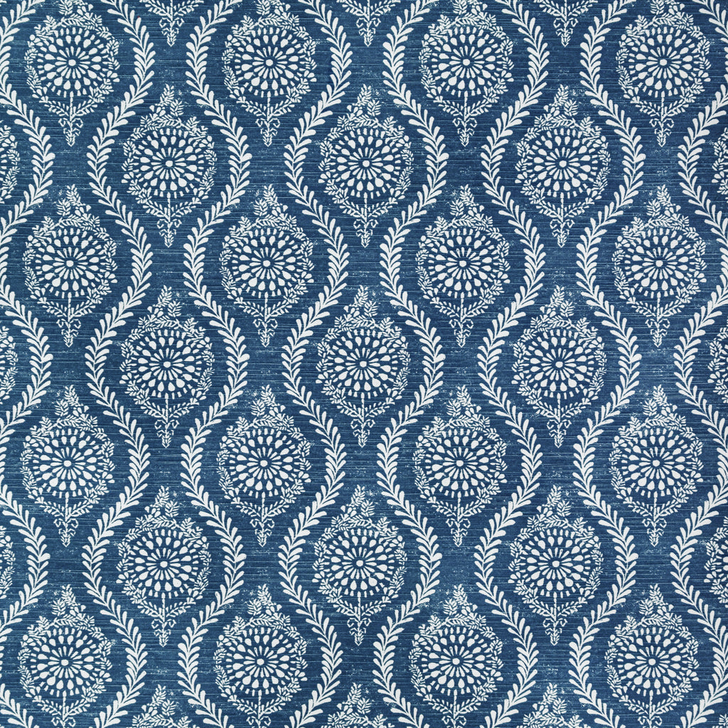 Marindol Print - Blue Blue By Brunschwig & Fils | Manoir | Paisley Multipurpose Print