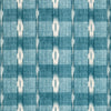 Girard Print - Teal Teal By Brunschwig & Fils | Manoir | Ikat/Southwest/Kilims Multipurpose Print