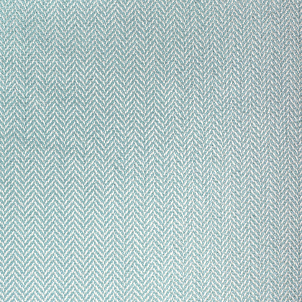 Kerolay Linen Weave - Aqua Turquoise By Brunschwig & Fils | Lorient Weaves |Herringbone/Tweed Stripes Upholstery