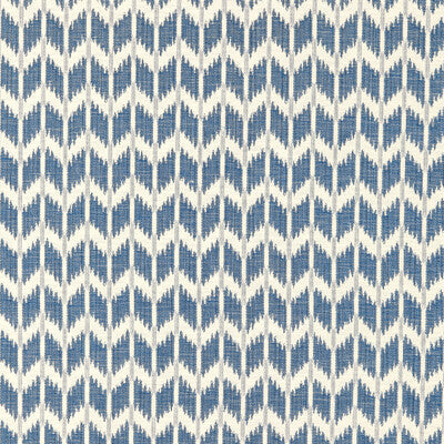 Samples and Purchasing available for Lorient Weave - Blue Blue By Brunschwig & Fils | Lorient Weaves | Ikat/Southwest/Kilims Upholstery  at Designer Wallcoverings and Fabrics
