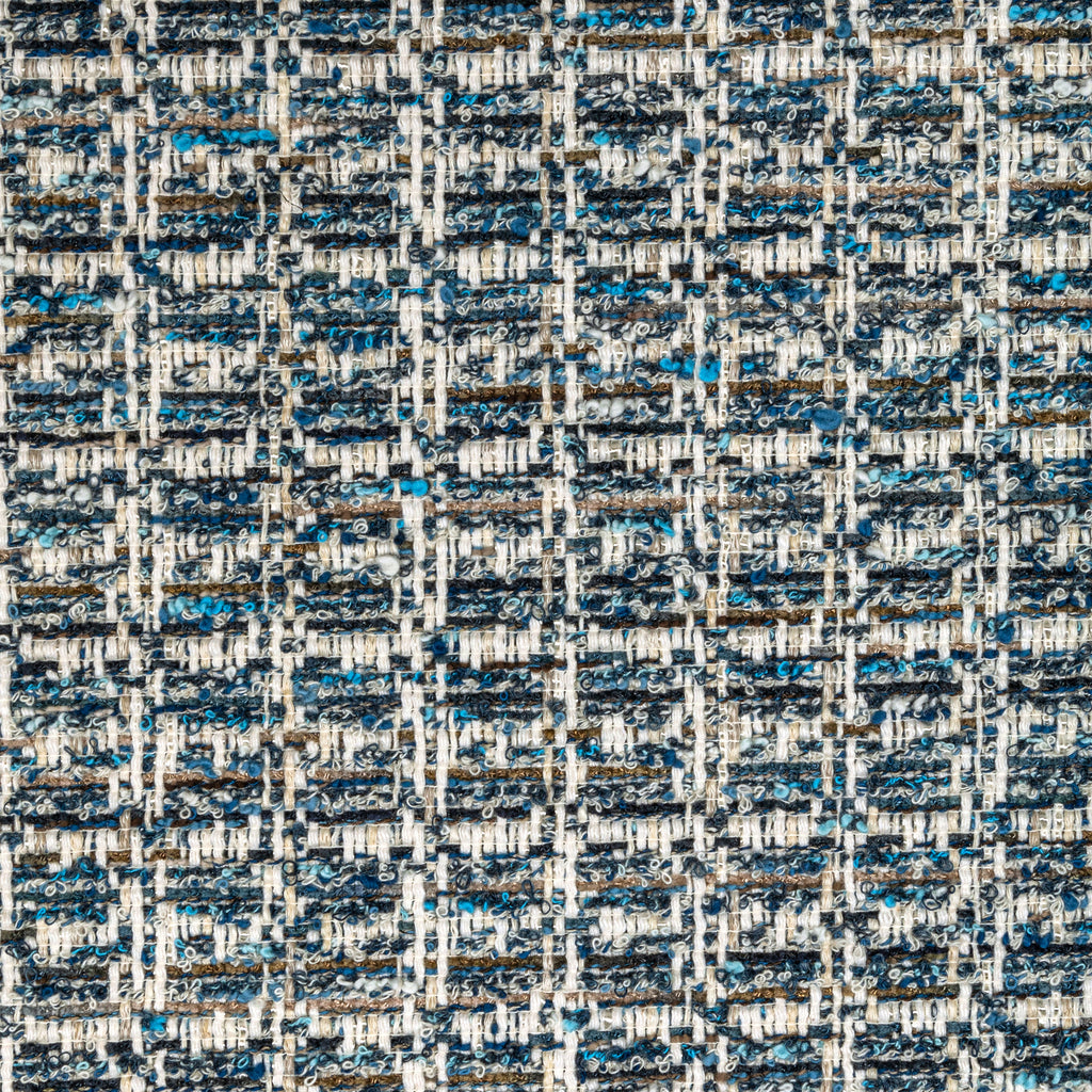 Kerlin Texture - Blue Blue By Brunschwig & Fils | Lorient Weaves | Texture Upholstery