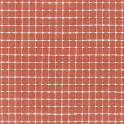 Samples and Purchasing available for Lison Check - Melon Rust By Brunschwig & Fils | Normant Checks And Stripes Ii | Plaid / Check Upholstery  at Designer Wallcoverings and Fabrics
