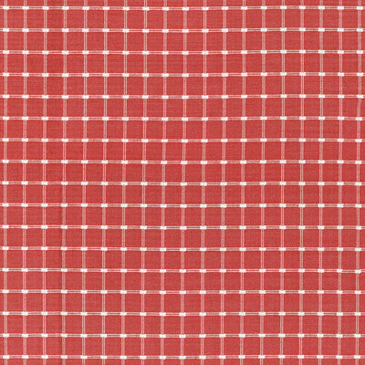 Samples and Purchasing available for Lison Check - Red Red By Brunschwig & Fils | Normant Checks And Stripes Ii | Plaid / Check Upholstery  at Designer Wallcoverings and Fabrics