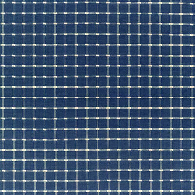 Lison Check - Navy Dark Blue By Brunschwig & Fils | Normant Checks And Stripes Ii | Plaid / Check Upholstery