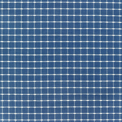 Samples and Purchasing available for Lison Check - Blue Blue By Brunschwig & Fils | Normant Checks And Stripes Ii | Plaid / Check Upholstery  at Designer Wallcoverings and Fabrics