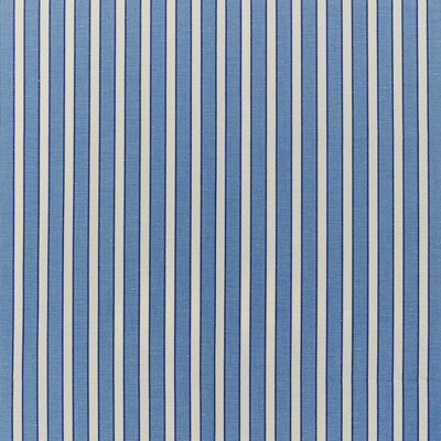 Samples and Purchasing available for Rouen Stripe - Blue Light Blue By Brunschwig & Fils | Normant Checks And Stripes Ii | Stripes Upholstery  at Designer Wallcoverings and Fabrics