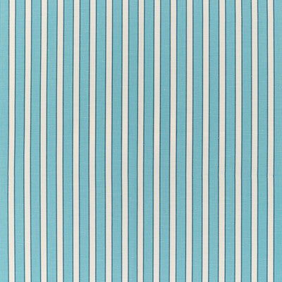 Samples and Purchasing available for Rouen Stripe - Aqua Turquoise By Brunschwig & Fils | Normant Checks And Stripes Ii | Stripes Upholstery  at Designer Wallcoverings and Fabrics