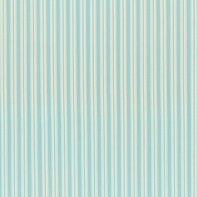 Samples and Purchasing available for Selune Stripe - Aqua Turquoise By Brunschwig & Fils | Normant Checks And Stripes Ii | Stripes Upholstery  at Designer Wallcoverings and Fabrics