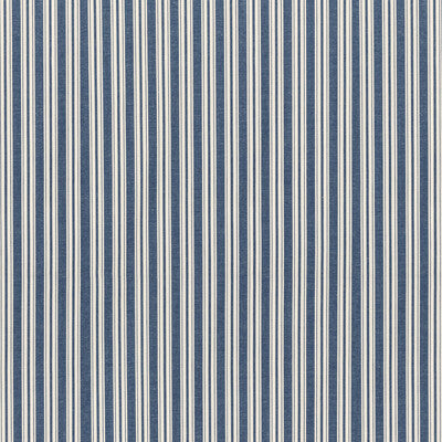 Selune Stripe - Navy Dark Blue By Brunschwig & Fils | Normant Checks And Stripes Ii | Stripes Upholstery