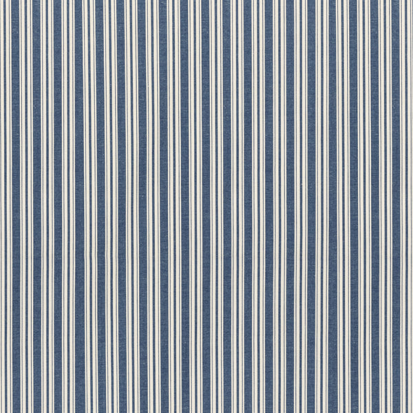 Selune Stripe - Navy Dark Blue By Brunschwig & Fils | Normant Checks And Stripes Ii | Stripes Upholstery