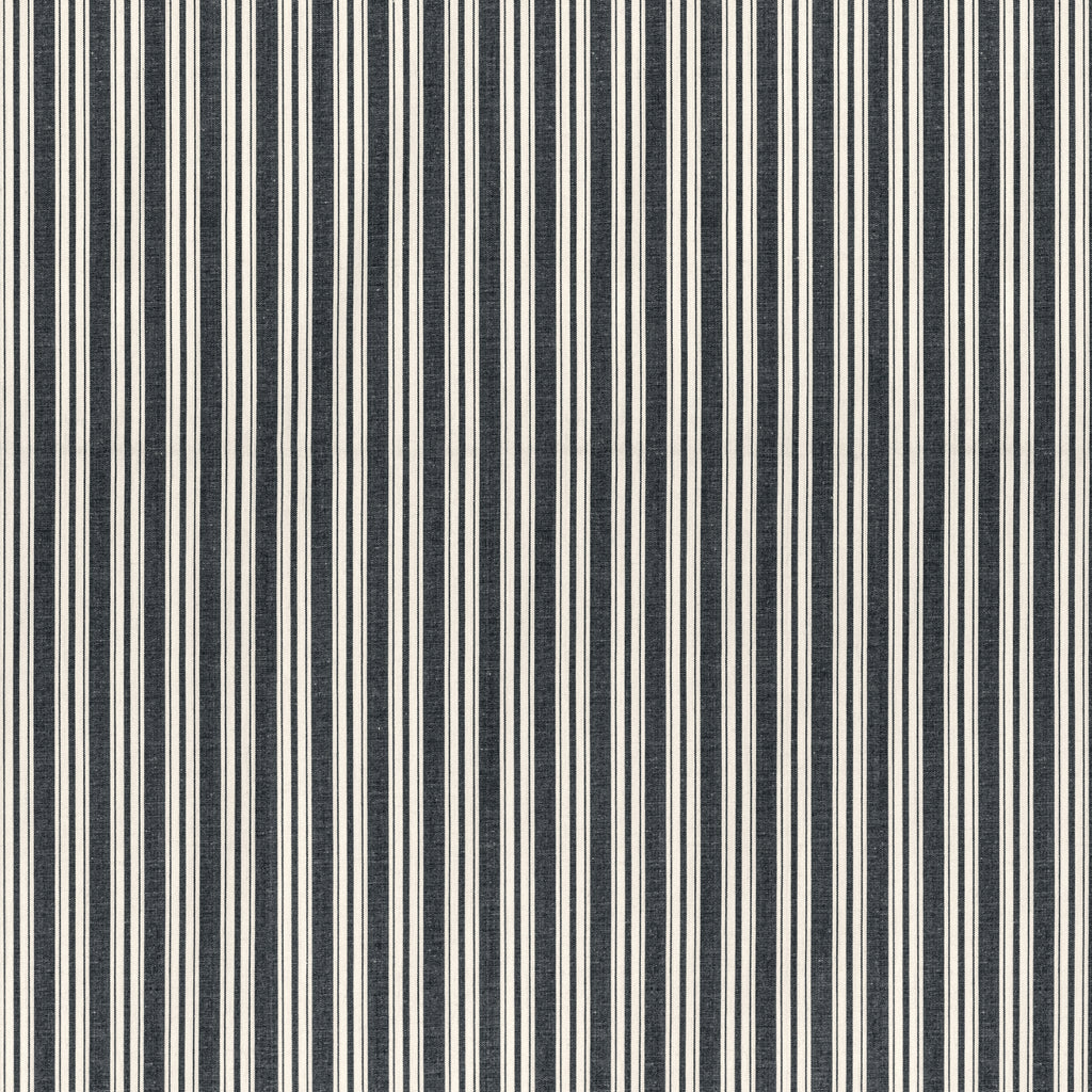 Selune Stripe - Noir Black By Brunschwig & Fils | Normant Checks And Stripes Ii | Stripes Upholstery