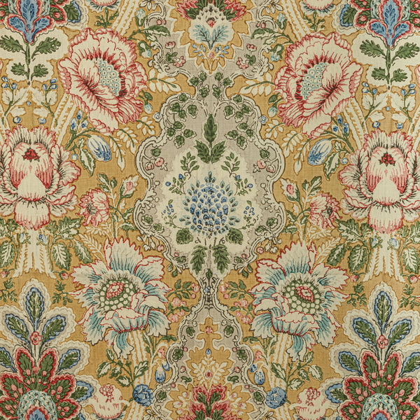Carvallo Print - Canary Yellow By Brunschwig & Fils | Botanical & Floral Multipurpose Print