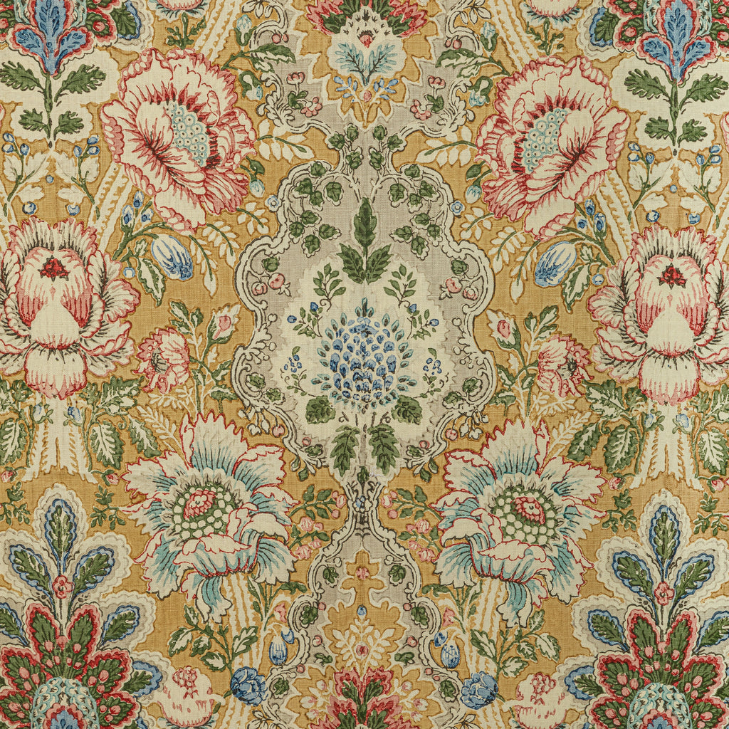 Carvallo Print - Canary Yellow By Brunschwig & Fils | Botanical & Floral Multipurpose Print