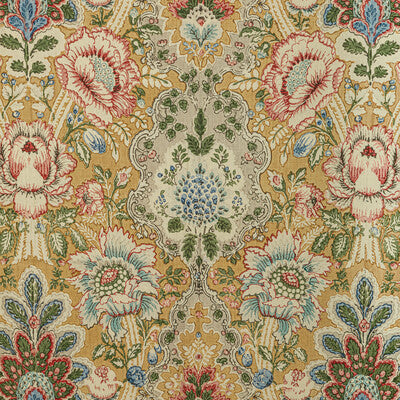 Samples and Purchasing available for Carvallo Print - Canary Yellow By Brunschwig & Fils |  | Botanical & Floral Multipurpose Print at Designer Wallcoverings and Fabrics