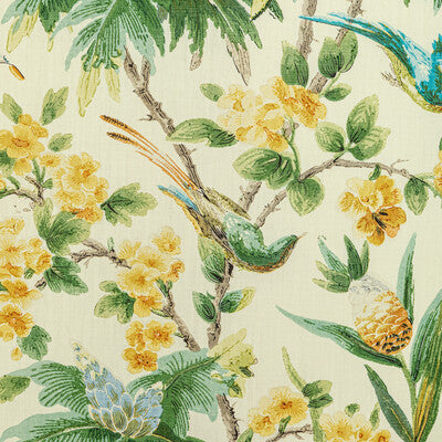 Gastaud Print - Gold/Leaf Gold By Brunschwig & Fils |  | Botanical & Floral Multipurpose Print