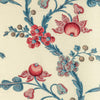 Samples and Purchasing available for Le Brun Print - Raspberry Red By Brunschwig & Fils |  | Botanical & Floral Multipurpose Print at Designer Wallcoverings and Fabrics