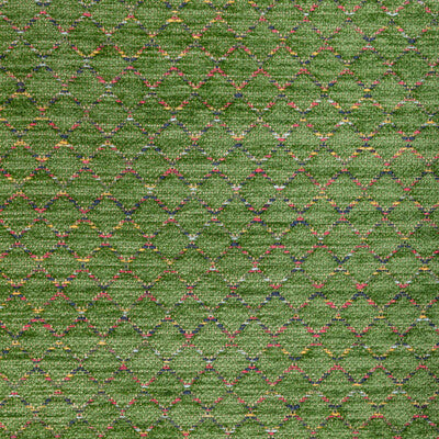Samples and Purchasing available for Bissy Texture - Green Green By Brunschwig & Fils | Chambery Textures Iii |Geometric Small Scale Upholstery Chenille at Designer Wallcoverings and Fabrics
