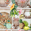 Samples and Purchasing available for Maizan Print - Calypso Brown By Brunschwig & Fils | Majorelle | Novelty Multipurpose Print at Designer Wallcoverings and Fabrics