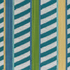 Samples and Purchasing available for Mnemba Woven - Teal Blue By Brunschwig & Fils | Majorelle |Ikat/Southwest/Kilims Stripes Multipurpose  at Designer Wallcoverings and Fabrics