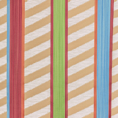 Samples and Purchasing available for Mnemba Woven - Camel Gold By Brunschwig & Fils | Majorelle |Ikat/Southwest/Kilims Stripes Multipurpose  at Designer Wallcoverings and Fabrics