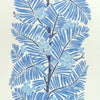Samples and Purchasing available for Palmar Print - Blue Ivory By Brunschwig & Fils | Majorelle |Botanical & Floral Tropical Multipurpose Print at Designer Wallcoverings and Fabrics