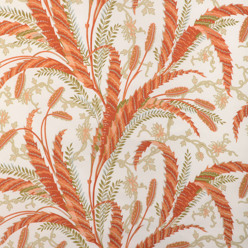 Samples and Purchasing available for Vernay Print - Apricot White By Brunschwig & Fils | Cadenet | Botanical & Floral Multipurpose Print at Designer Wallcoverings and Fabrics