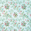 Samples and Purchasing available for Chancay Print - Sky/Leaf Spa By Brunschwig & Fils | Cadenet | Botanical & Floral Multipurpose Print at Designer Wallcoverings and Fabrics