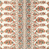 Samples and Purchasing available for Visan Print - Sky/Coral White By Brunschwig & Fils | Cadenet | Paisley Multipurpose Print at Designer Wallcoverings and Fabrics