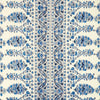 Samples and Purchasing available for Visan Print - Navy/Sky White By Brunschwig & Fils | Cadenet | Paisley Multipurpose Print at Designer Wallcoverings and Fabrics