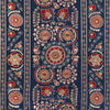 Samples and Purchasing available for Saanvi Emb - Blue/Red Red By Brunschwig & Fils | Anduze Embroideries |Botanical & Floral Stripes Multipurpose Embroidery at Designer Wallcoverings and Fabrics
