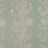 Samples and Purchasing available for Manda Emb - Seafoam Teal By Brunschwig & Fils | Anduze Embroideries | Botanical & Floral Drapery Embroidery at Designer Wallcoverings and Fabrics