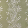 Samples and Purchasing available for Manda Emb - Leaf Green By Brunschwig & Fils | Anduze Embroideries | Botanical & Floral Drapery Embroidery at Designer Wallcoverings and Fabrics