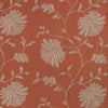 Samples and Purchasing available for Maelle Emb - Terracotta Orange By Brunschwig & Fils | Anduze Embroideries | Botanical & Floral Drapery Embroidery at Designer Wallcoverings and Fabrics