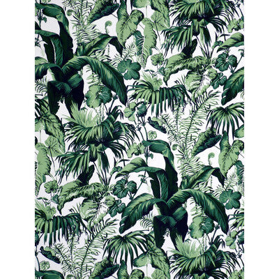 Samples and Purchasing available for Feuillage Ii - Blanc Green By Brunschwig & Fils | Madeleine Castaing Indoor/Outdoor |Botanical & Floral  Multipurpose Indoor / Outdoor at Designer Wallcoverings and Fabrics