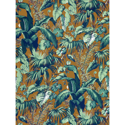 Samples and Purchasing available for Feuillage Ii - Tobacco Brown By Brunschwig & Fils | Madeleine Castaing Indoor/Outdoor |Botanical & Floral  Multipurpose Indoor / Outdoor at Designer Wallcoverings and Fabrics