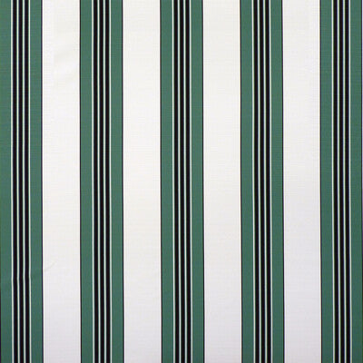 Samples and Purchasing available for Rayure Ii - Emerald Green By Brunschwig & Fils | Madeleine Castaing Indoor/Outdoor | Stripes Multipurpose Indoor / Outdoor at Designer Wallcoverings and Fabrics