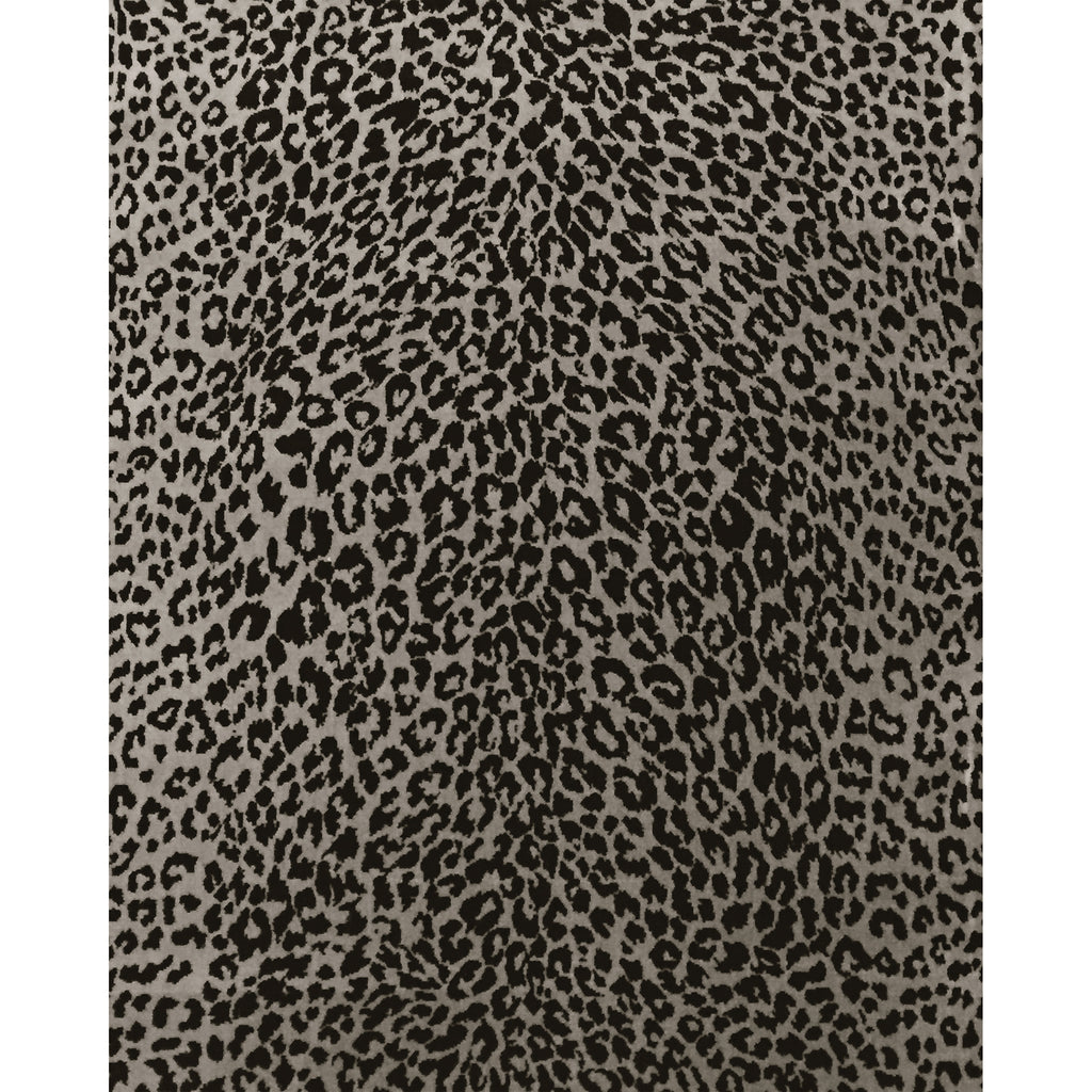Madeleine'S Leopard - Mink Black By Brunschwig & Fils | Madeleine Castaing Ii |Modern Animal Skins Multipurpose Velvet